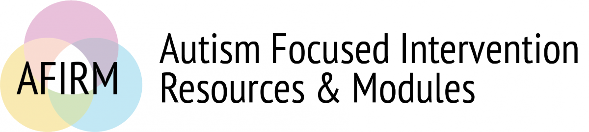 Autism Focused Intervention Resources and Modules logo